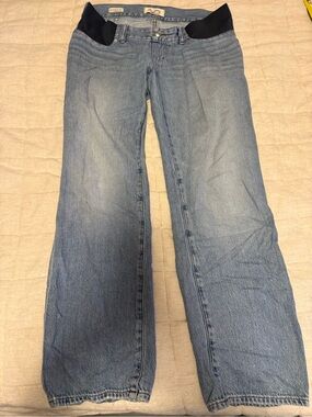 Madewell Maternity Dean Easy Straight Jeans size 28